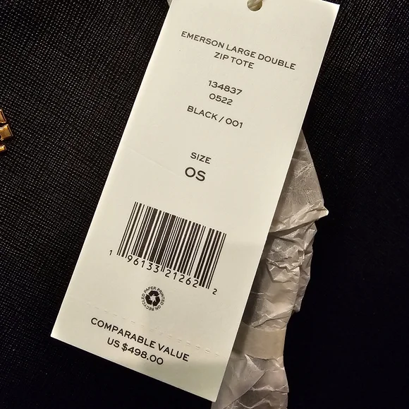 Tory Burch Emerson Large Double Zip Tote - Picture 6 of 12